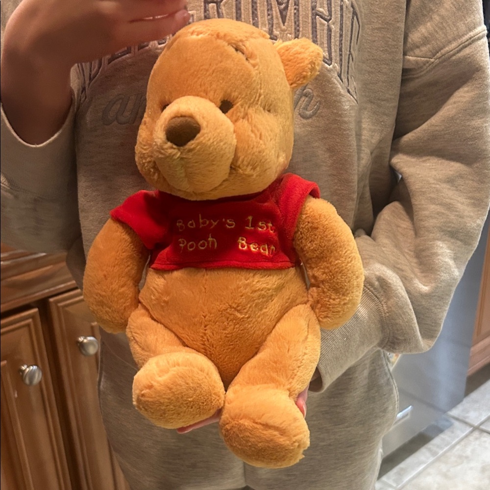 Disney Winnie the Pooh Plush with Red Shirt